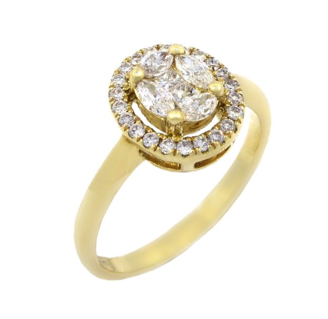Buy 0.49 Ct White Gold Diamond Ring Online - Antwerp Or | Jeweler